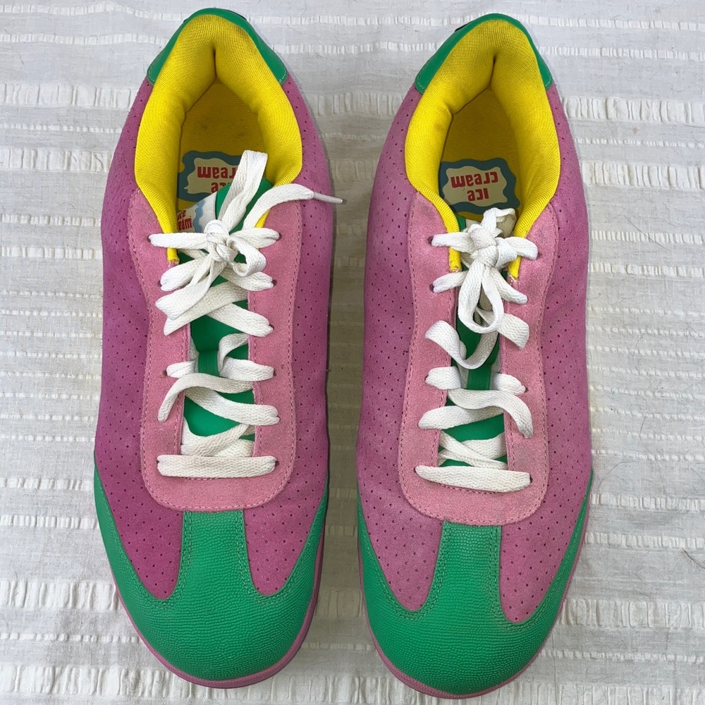 13 Pharrell Vintage Billionaire Boys Club Ice Cream Pink Board Flip Sneakers